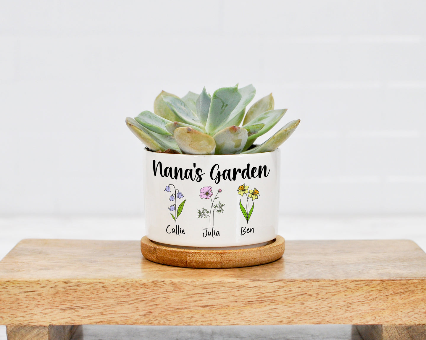 Grandma's Garden Mini Planter | Gift for Grandma